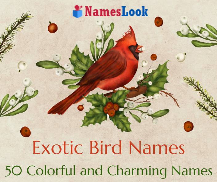 Exotic Bird Names: 50 Colorful and Charming Monikers for Your Feathered Friend