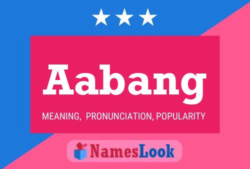 Aabang Name Poster