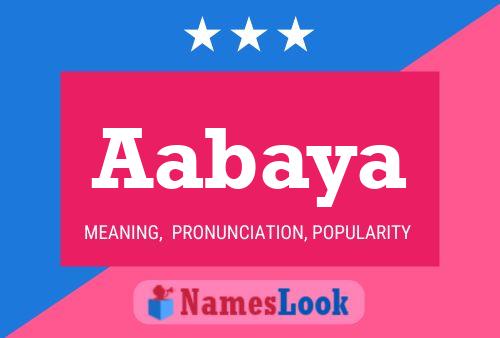 Aabaya Name Poster