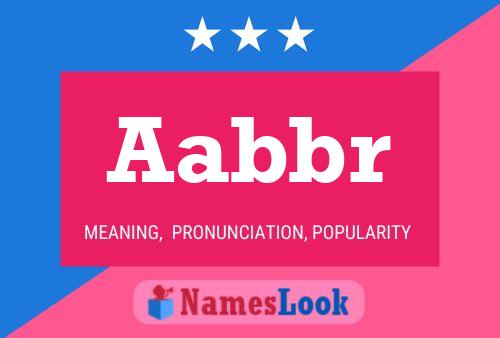 Aabbr Name Poster