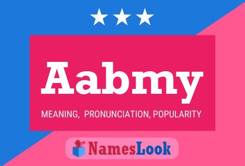 Aabmy Name Poster