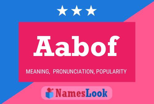 Aabof Name Poster