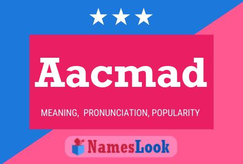 Aacmad Name Poster