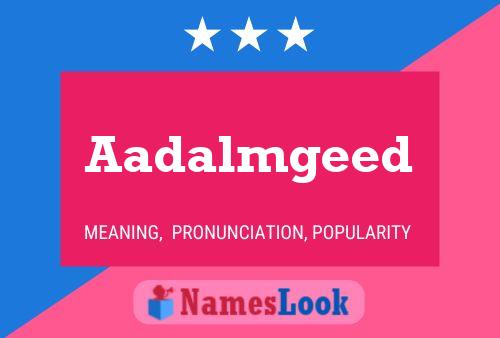 Aadalmgeed Name Poster