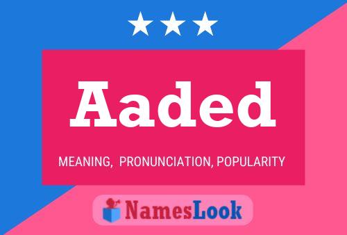 Aaded Name Poster