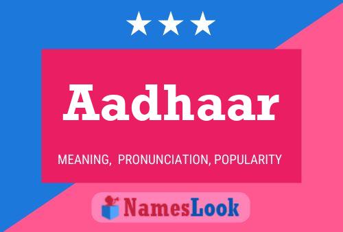 Aadhaar Name Poster