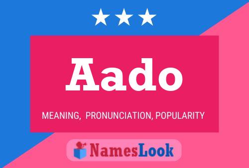 Aado Name Poster