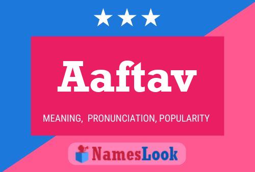 Aaftav Name Poster