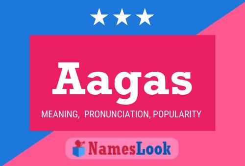 Aagas Name Poster