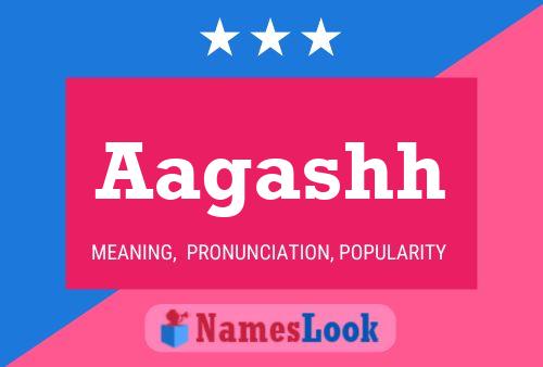 Aagashh Name Poster