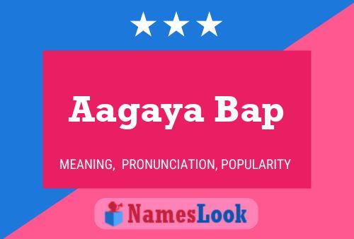 Aagaya Bap Name Poster