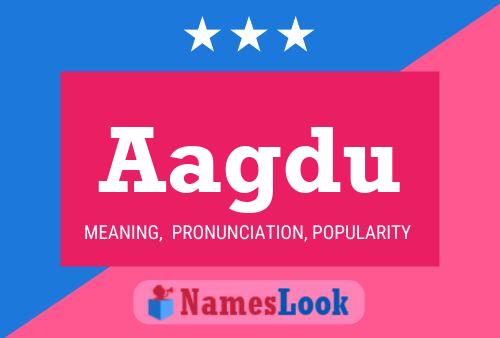 Aagdu Name Poster