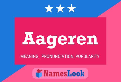 Aageren Name Poster