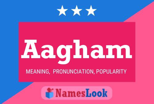 Aagham Name Poster