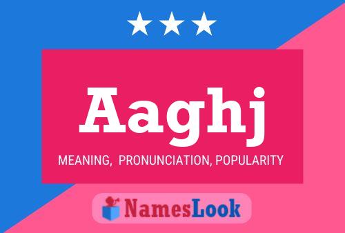 Aaghj Name Poster