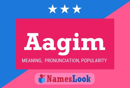 Aagim Name Poster