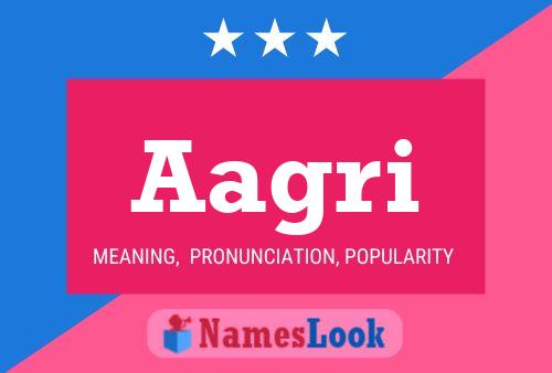 Aagri Name Poster