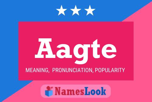 Aagte Name Poster