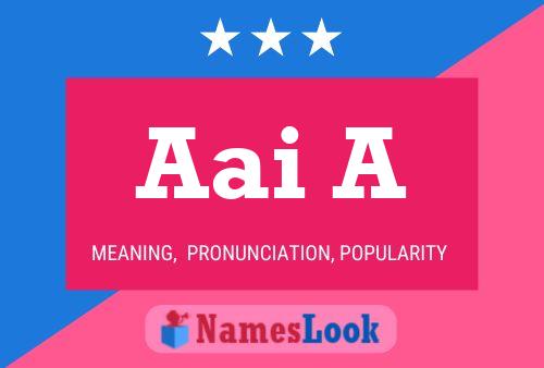 Aai A Name Poster