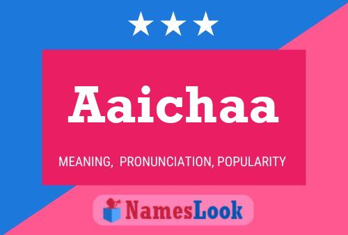 Aaichaa Name Poster