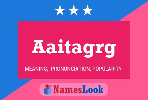 Aaitagrg Name Poster