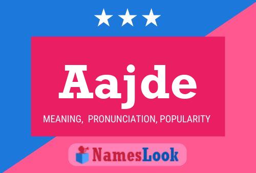 Aajde Name Poster