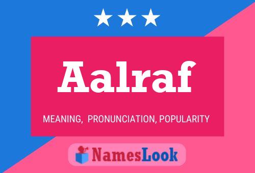 Aalraf Name Poster