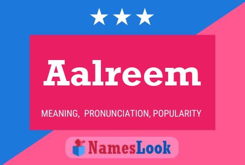 Aalreem Name Poster