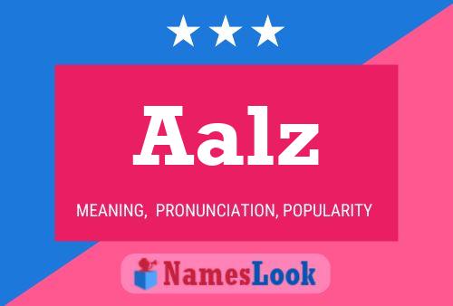 Aalz Name Poster