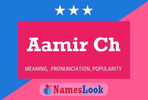 Aamir Ch Name Poster