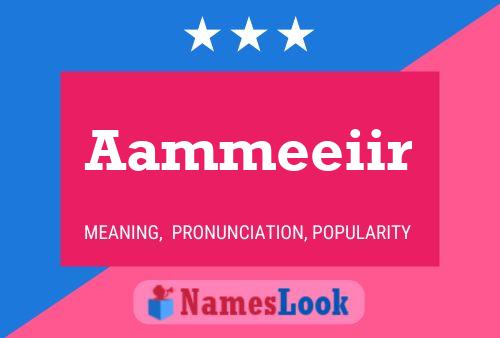 Aammeeiir Name Poster