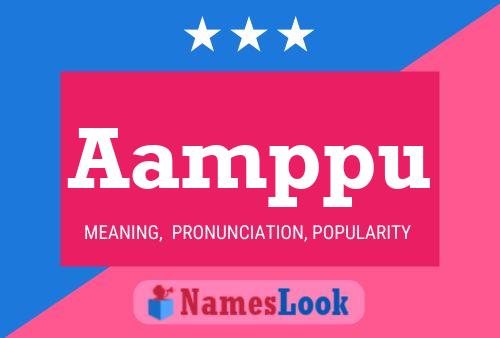 Aamppu Name Poster