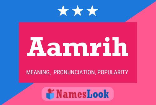 Aamrih Name Poster