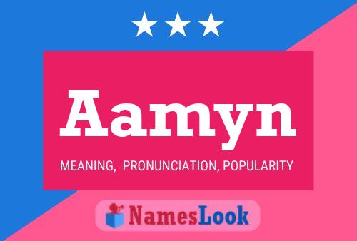 Aamyn Name Poster