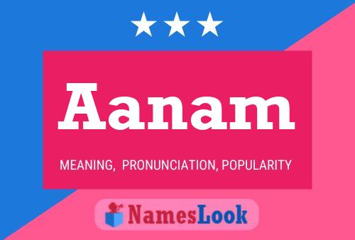 Aanam Name Poster