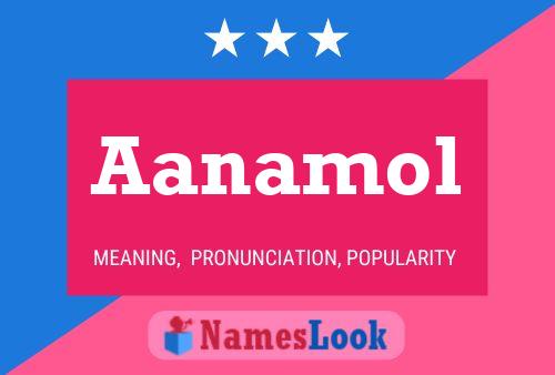 Aanamol Name Poster