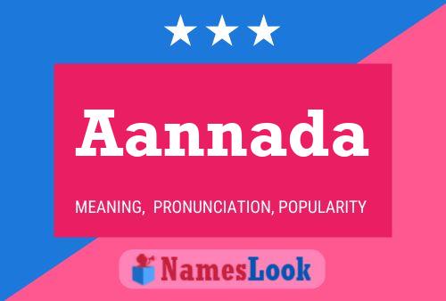 Aannada Name Poster