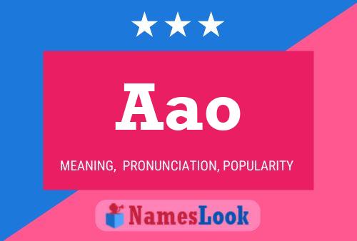 Aao Name Poster