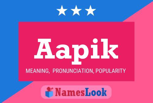 Aapik Name Poster