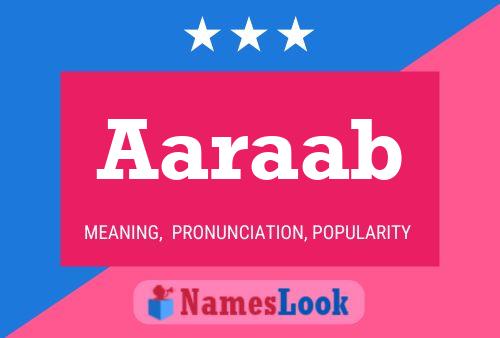 Aaraab Name Poster