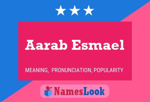 Aarab Esmael Name Poster