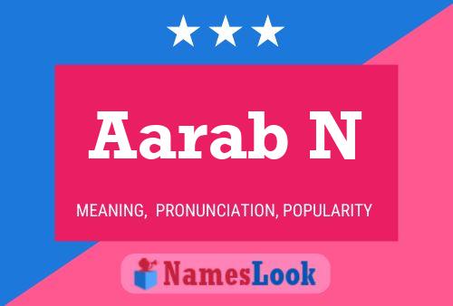 Aarab N Name Poster