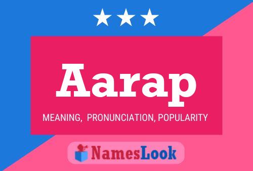 Aarap Name Poster