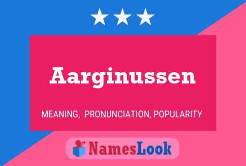 Aarginussen Name Poster