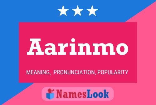 Aarinmo Name Poster