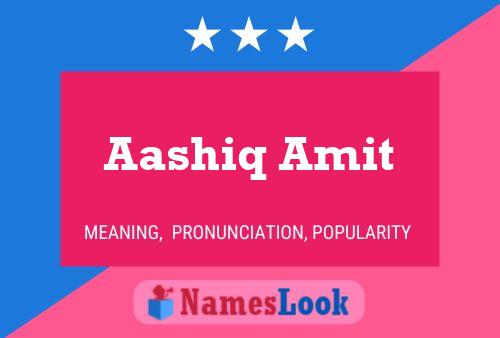 Aashiq Amit Name Poster