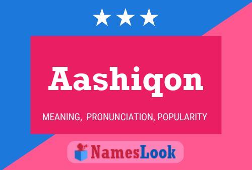 Aashiqon Name Poster