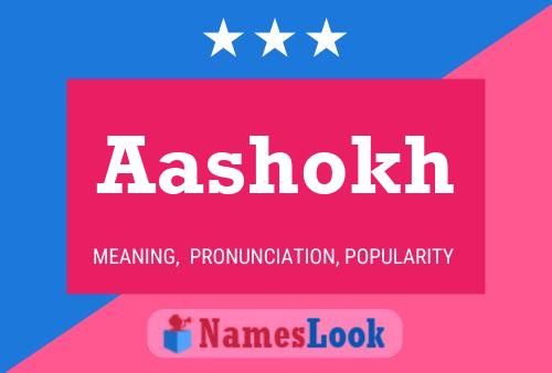 Aashokh Name Poster