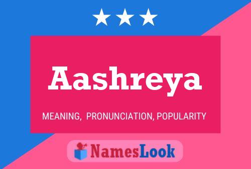 Aashreya Name Poster