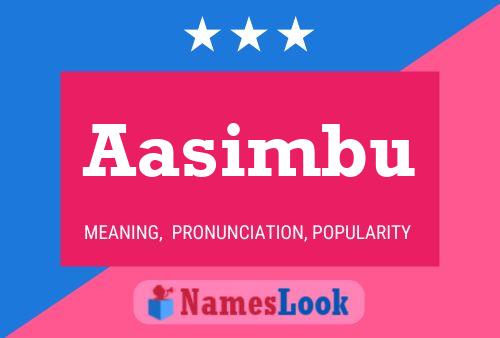 Aasimbu Name Poster